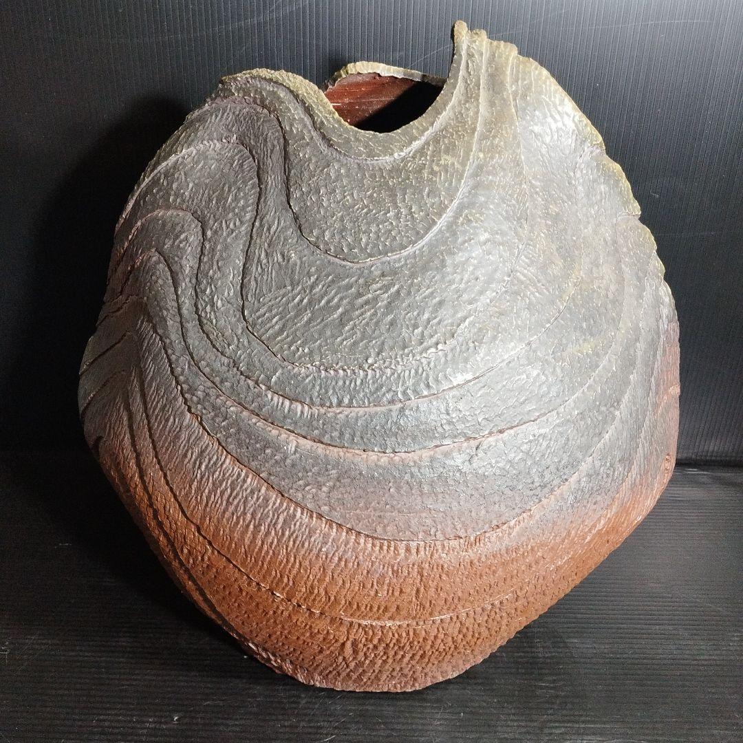 迫力の花瓶 刻印有
