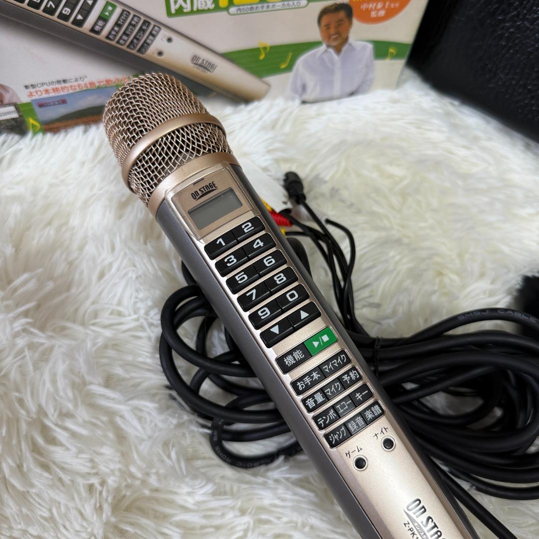 ON STAGE みんなで楽しむ お家カラオケ Z-PK12GT 1230曲内蔵