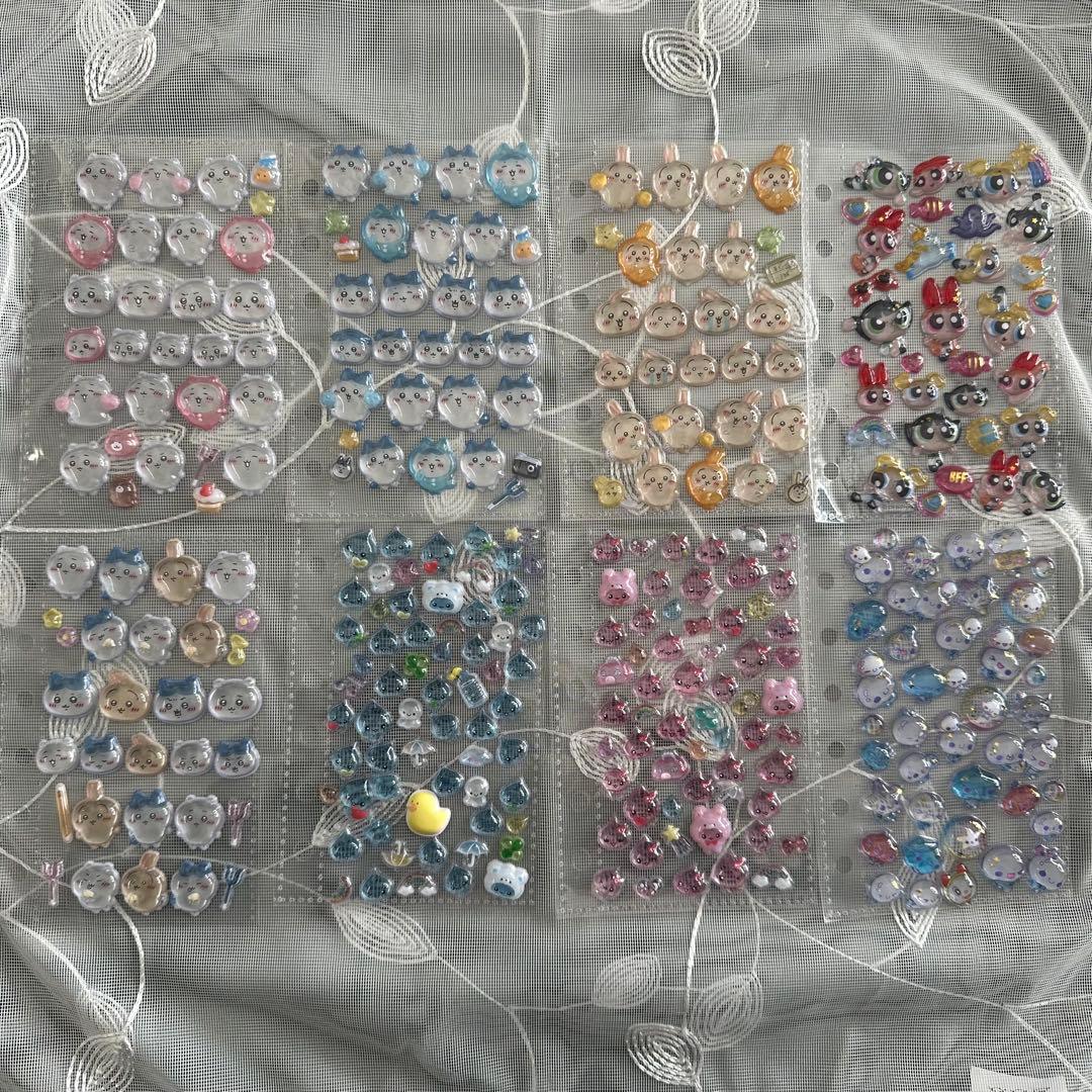 シール帳　完成品⭐︎ ボンボンドロップシール　うるちゅる　16ページ分　おまけあり