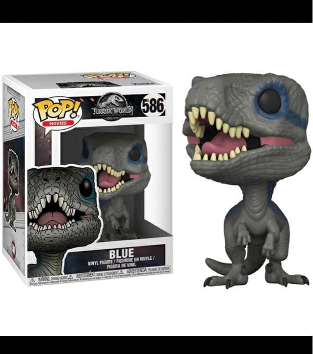 ジュラシックワールド　FUNKOPOP ファンコ ブルー 586