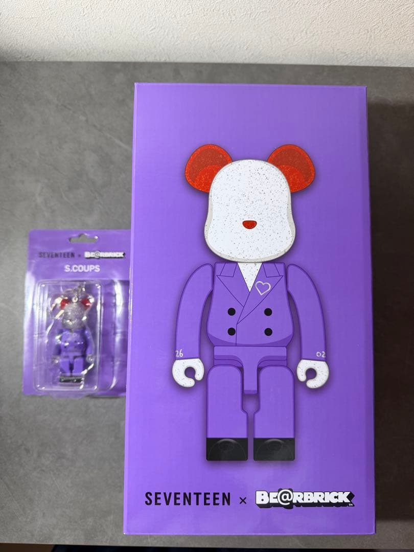 SEVENTEEN×BE@RBRICK セブチ ベアブリック エスクプス セット