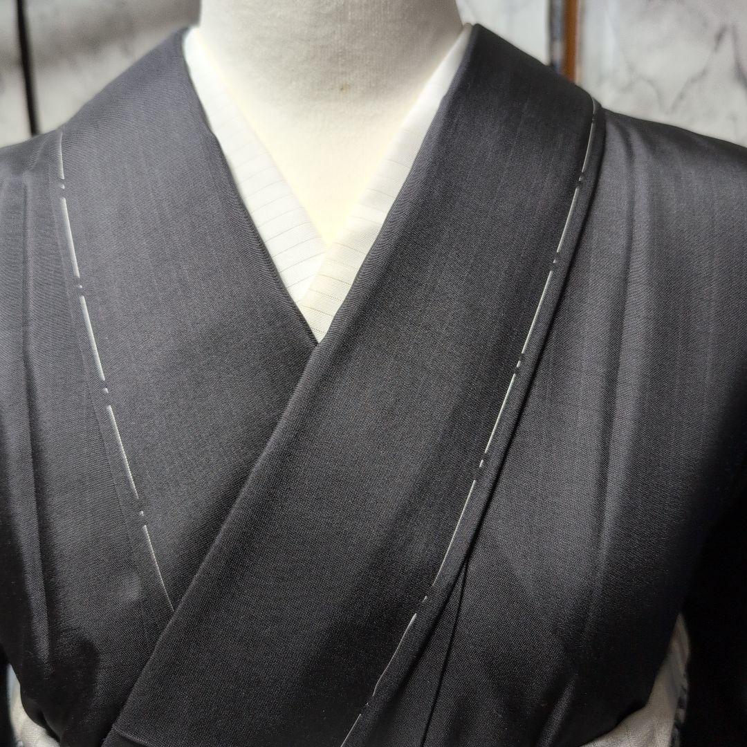 ご依頼品決定［染大島]　上質正絹付け下げ　永久きららガード保証付き