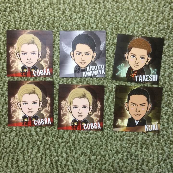 high&low シール