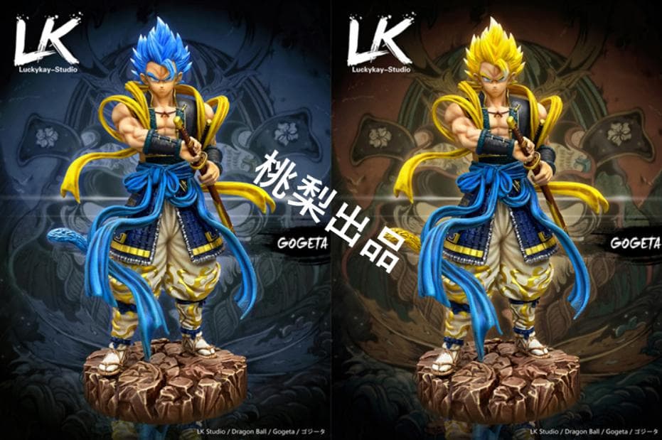 新品未開封『ドラコンボール』LK　ゴジータ　イエロー　ガレージキット スタチュー