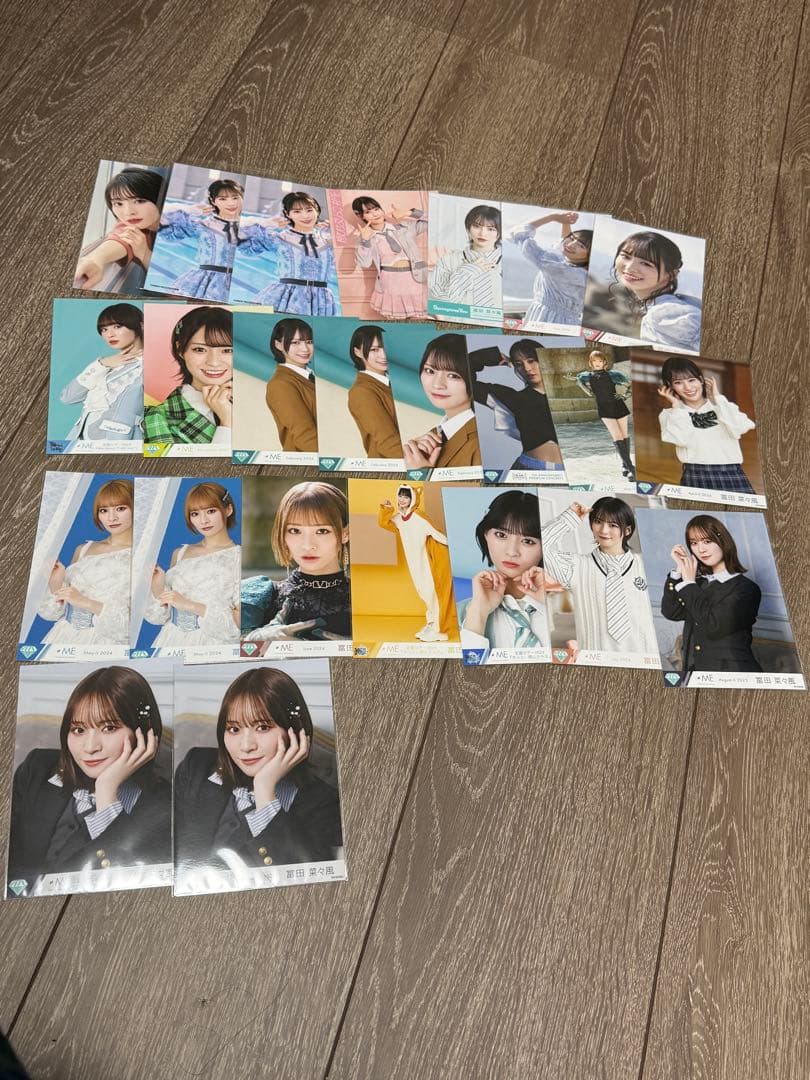 ≠ME 冨田菜々風　生写真　まとめ売り　約30枚