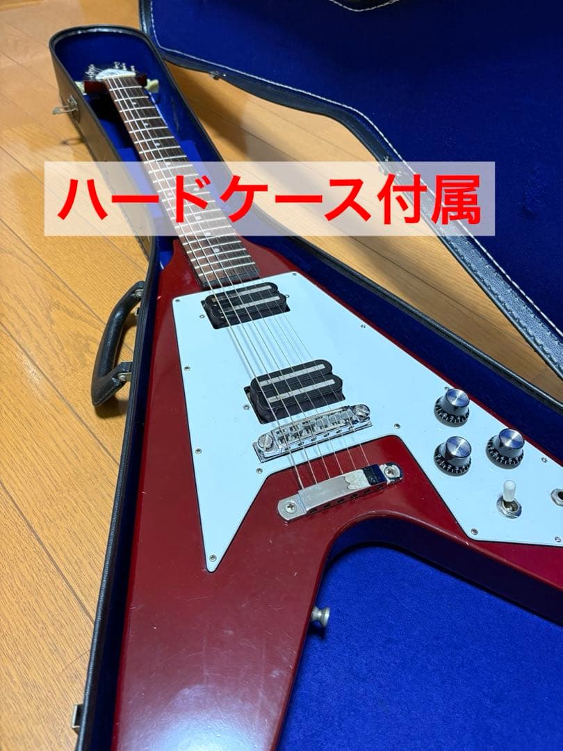 フライングV flying V ハードケース　Maisom エレキギター