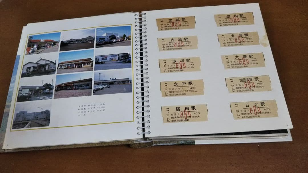 日本国有鉄道  水戸鉄道管理局全駅入場券
