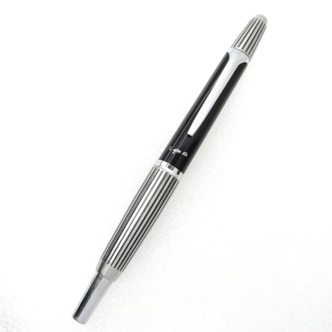 PILOT キャップレス ストライプ 蝕刻 14K 万年筆