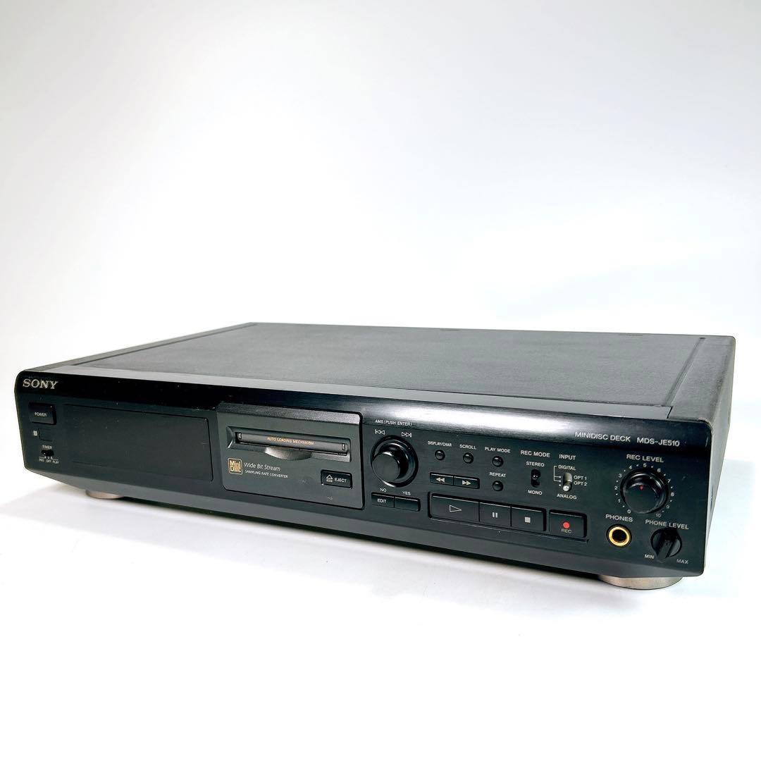 【再生OK】SONY MDレコーダー MDS-JE510 現状品
