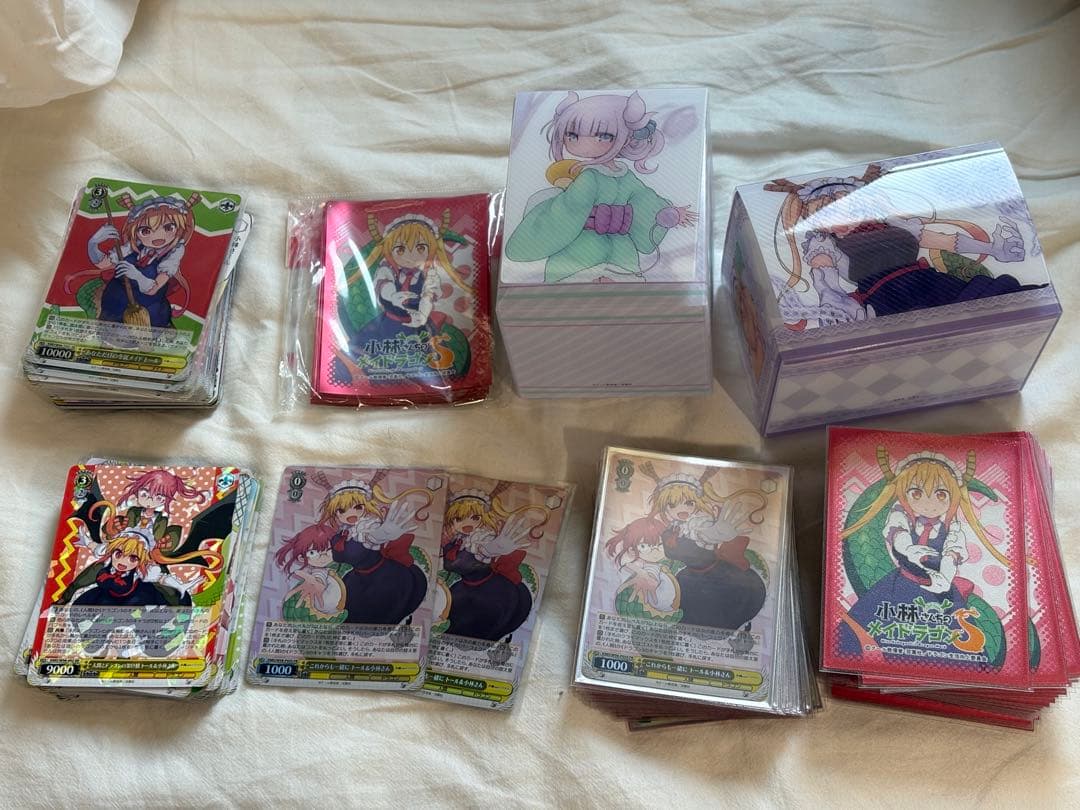 ヴァイスシュヴァルツ 小林さんちのメイドラゴン デッキ トール スリーブ カンナ