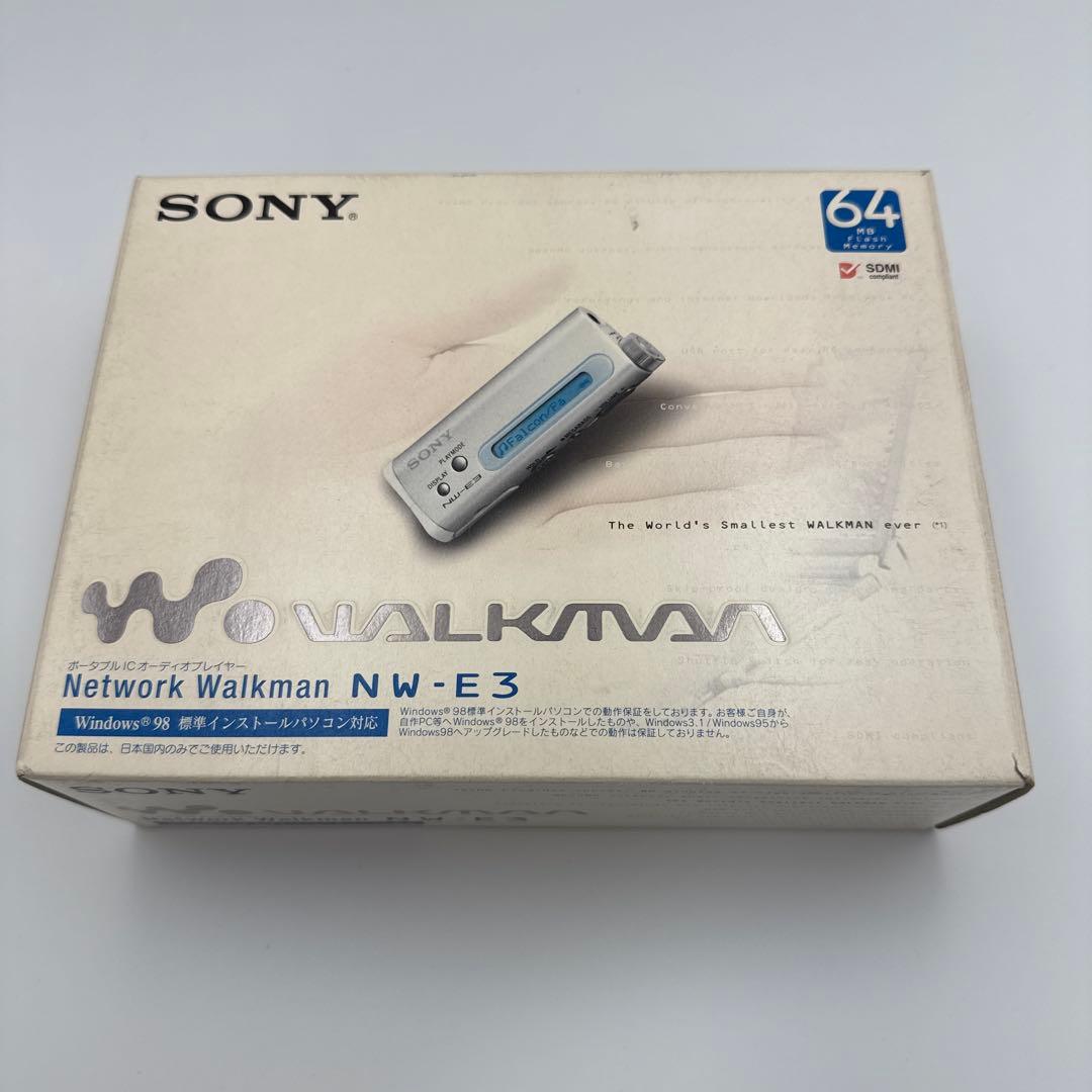 SONY ネットワークウォークマン NW-E3 64MB 新品未使用