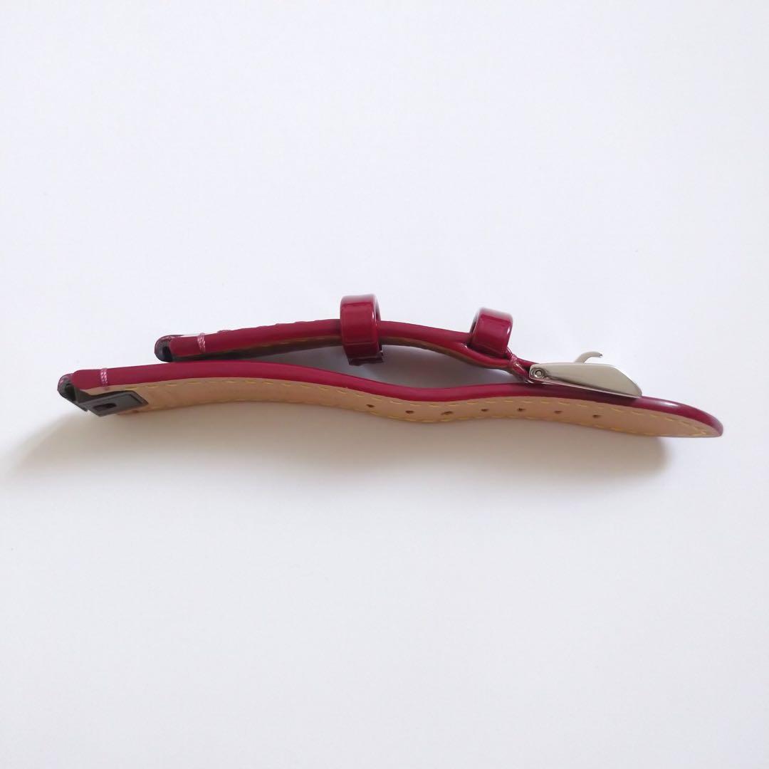 最終値下げ【美品】ルイヴィトン　時計ベルト　タンブール　モノグラム　ヴェルニ