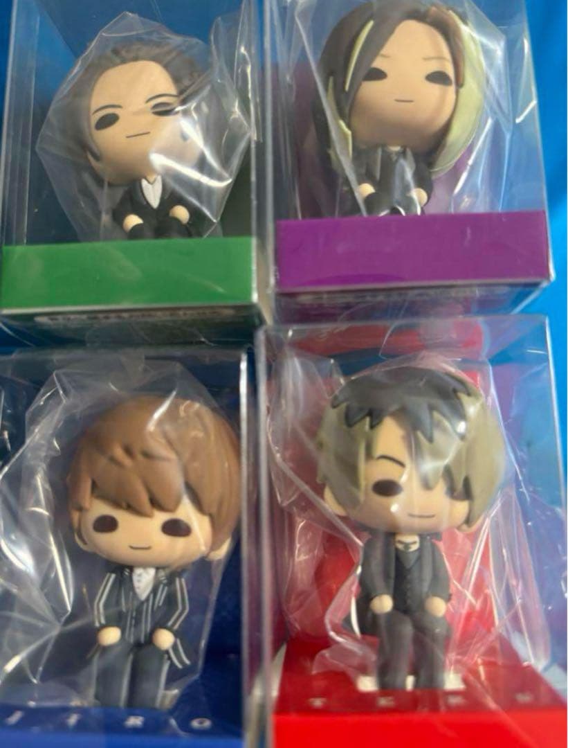 GLAY ローソン すわりんこ フィギュア 4体コンプリートセット