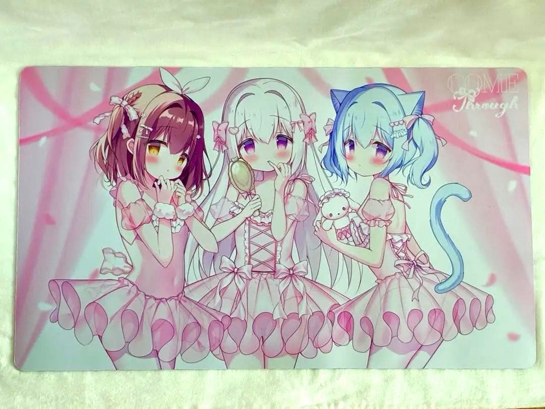 【未使用】C107 Come Through　プレイマット　グッズガチャ・B賞