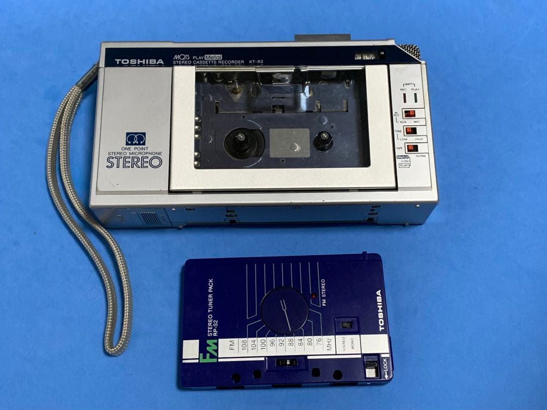TOSHIBA 東芝 KT-R2　カセットレコーダー