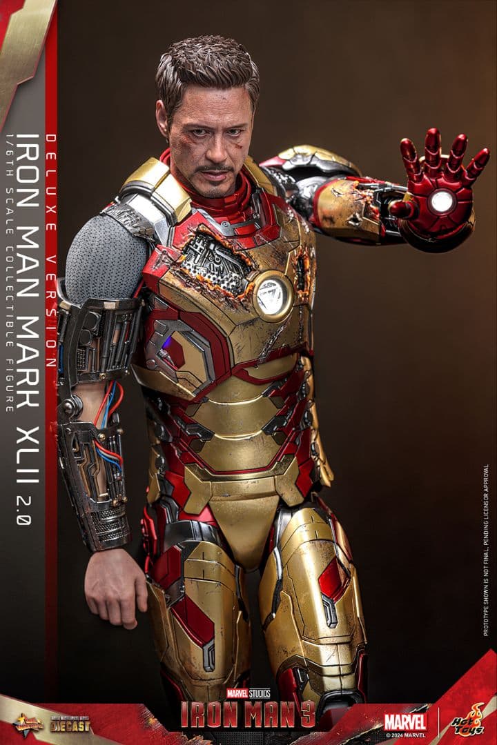 ※DX版差し替え用パーツ 1/6 アイアンマン・マーク42 2.0 ホットトイズ