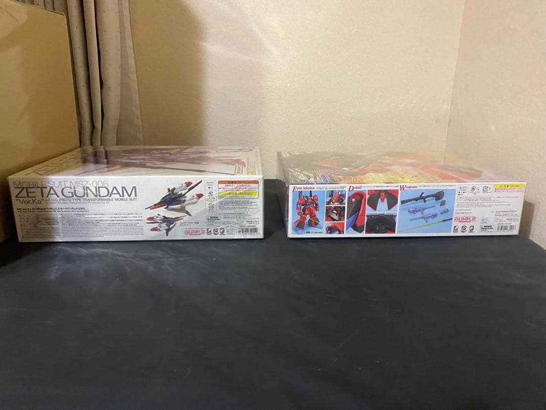 し*げ様 ZETA GUNDAM \"Ver.Ka\" & MGリックディアス　セッ