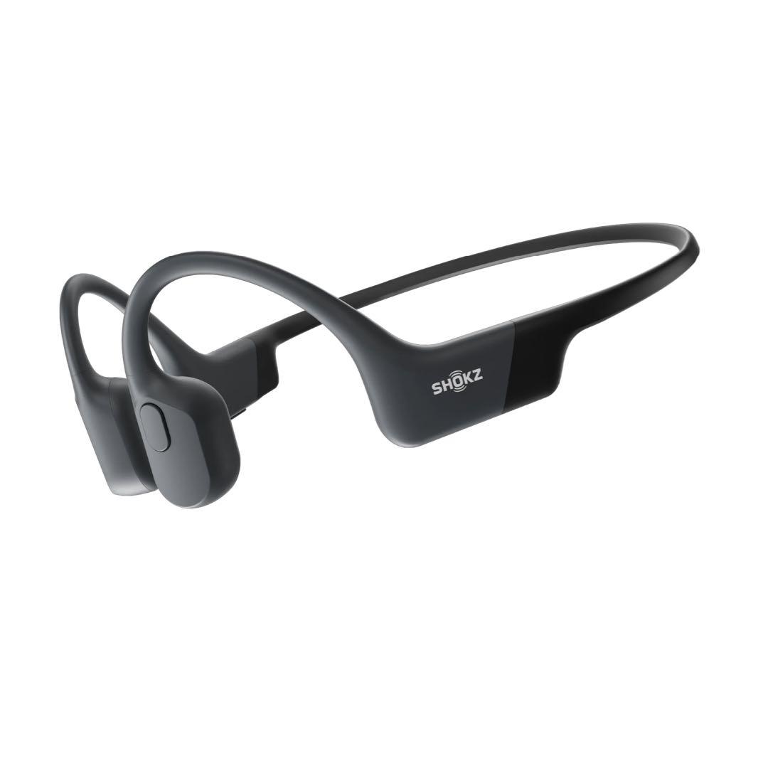 SHOKZ OPEN RUN 骨伝導ヘッドフォン ブラック