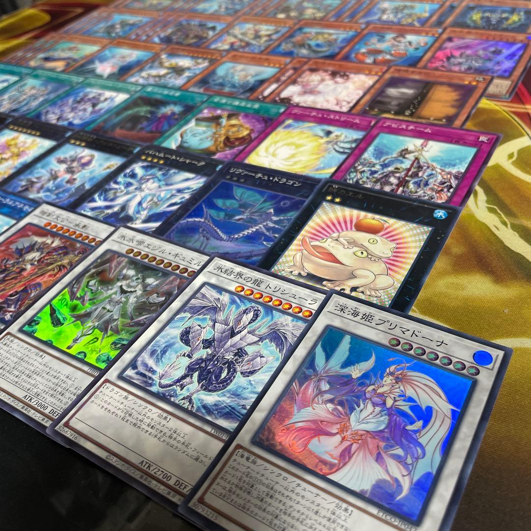 本格構築 海皇水精鱗デッキ アビスライン ネプトアビス ガイオアビス