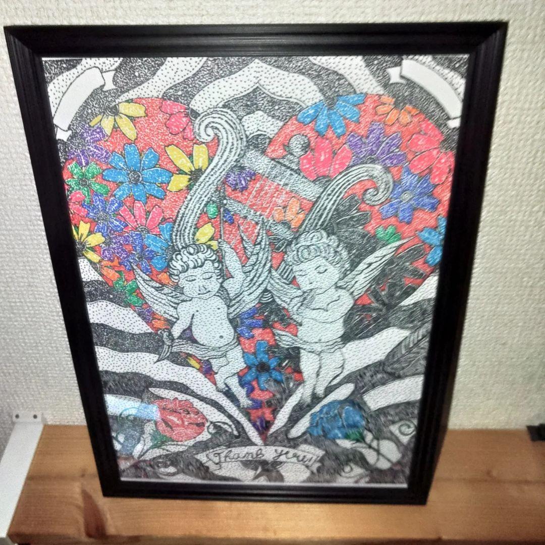 絵描き屋りゅうの点描画