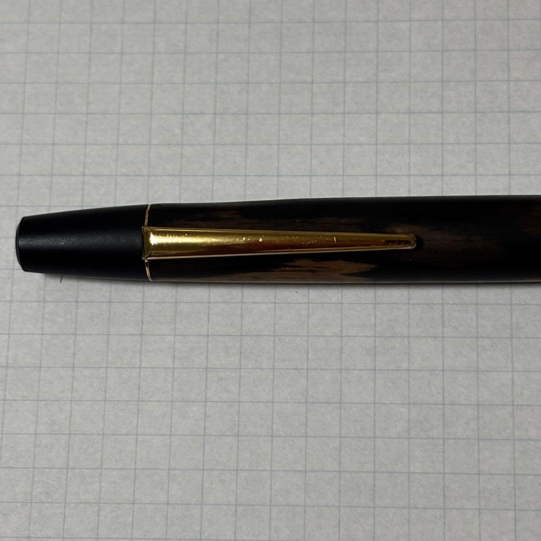 l.Xy_qth出品 野原工芸 特上黒柿 ロータリーボールペン