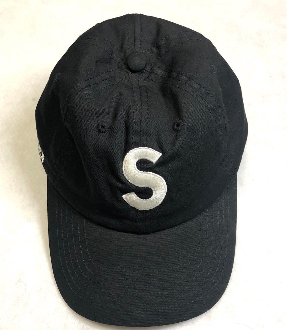 Supreme Sロゴ　GORE-TEX キャップ　ブラック