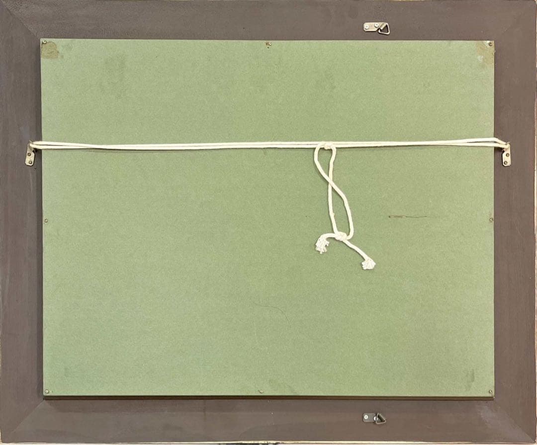 櫃田伸也　「小さな流れ」 10号　油彩画