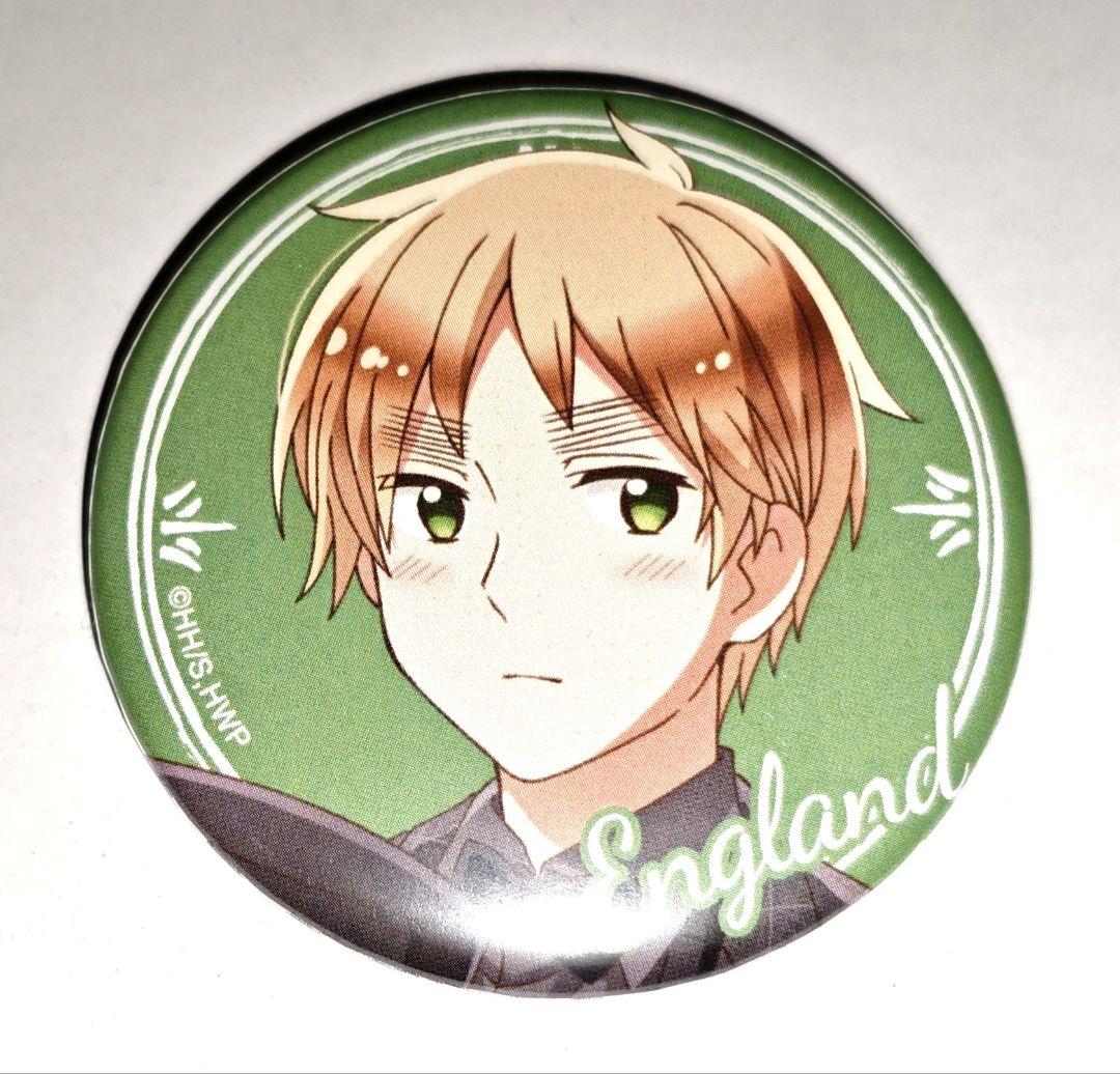 ヘタリア イギリス 缶バッジ ブラックフォーマル