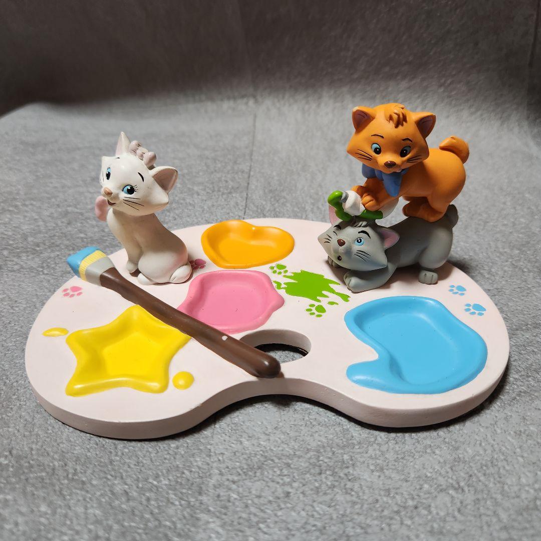 ディズニー おしゃれキャット パレットフィギュア 置物