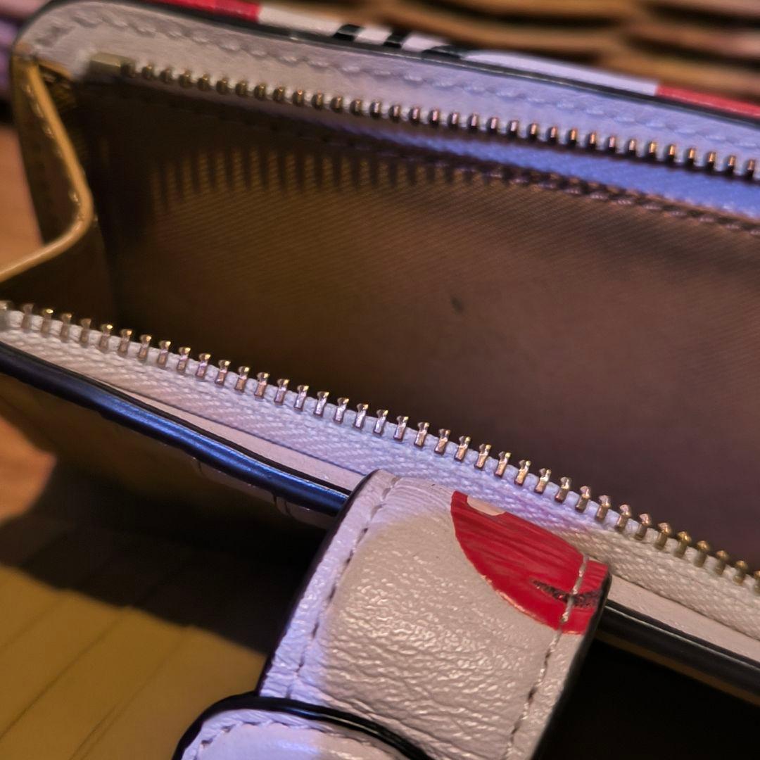 最終値下げ　COACH　コーチ　チェリー　折り財布