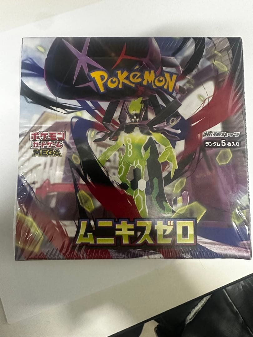 シュリンク付きポケモンカードゲーム ムニキスゼロ 未開封 1BOX