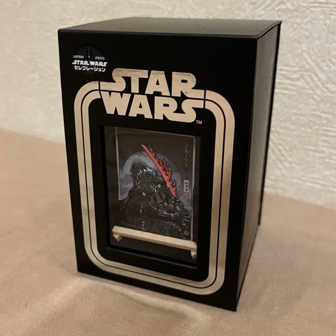 SWCJ2025限定品　浮世絵バッジアート　ピンバッジ ダース・ベイダー