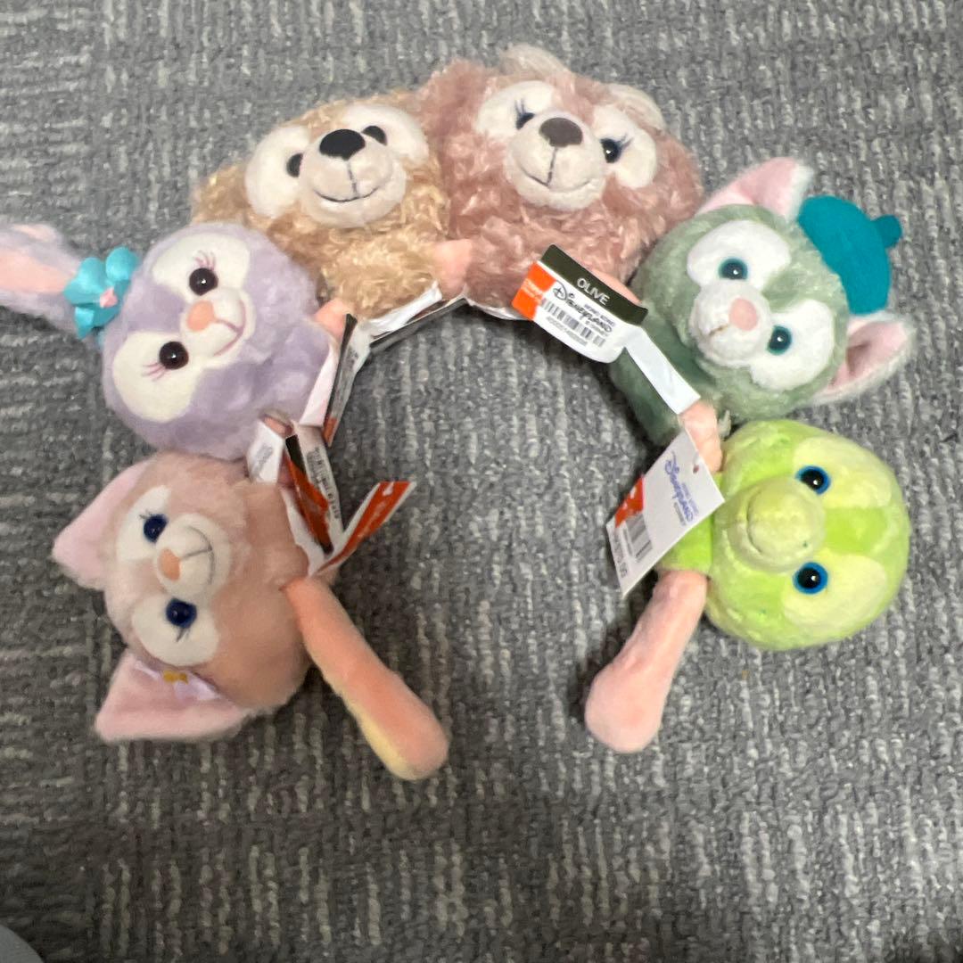 香港ディズニー　カスタムカチューシャ　6種セット