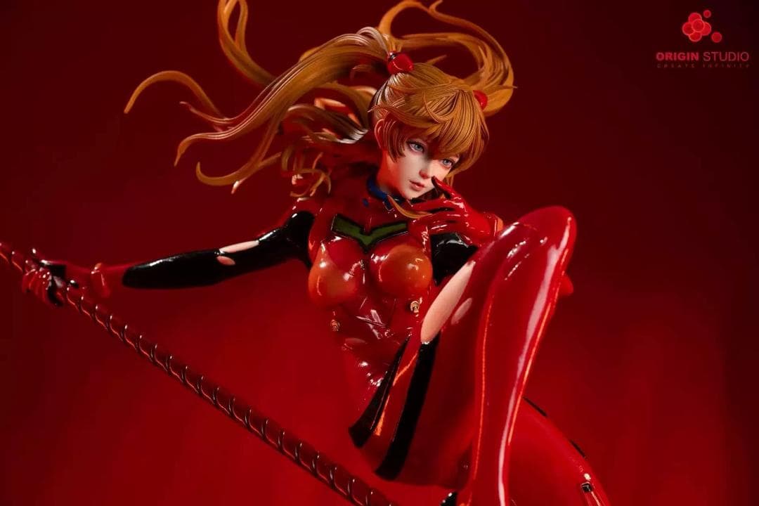 新世纪エヴァンゲリオン アスカ 石の心 1/4 GK フィギュア