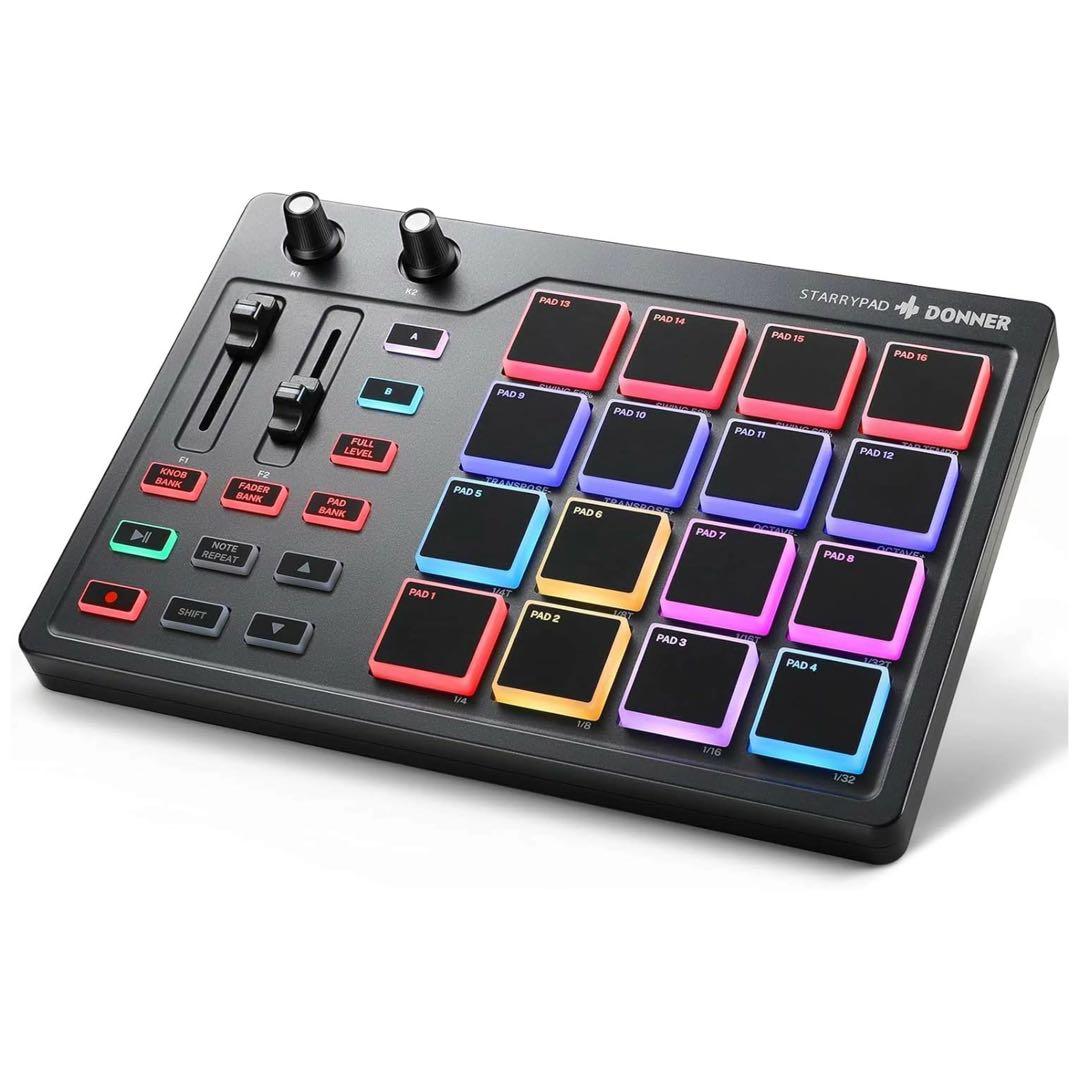 STARRYPAD ドラムパッド フィンガードラム ドラム 電子 Type-C