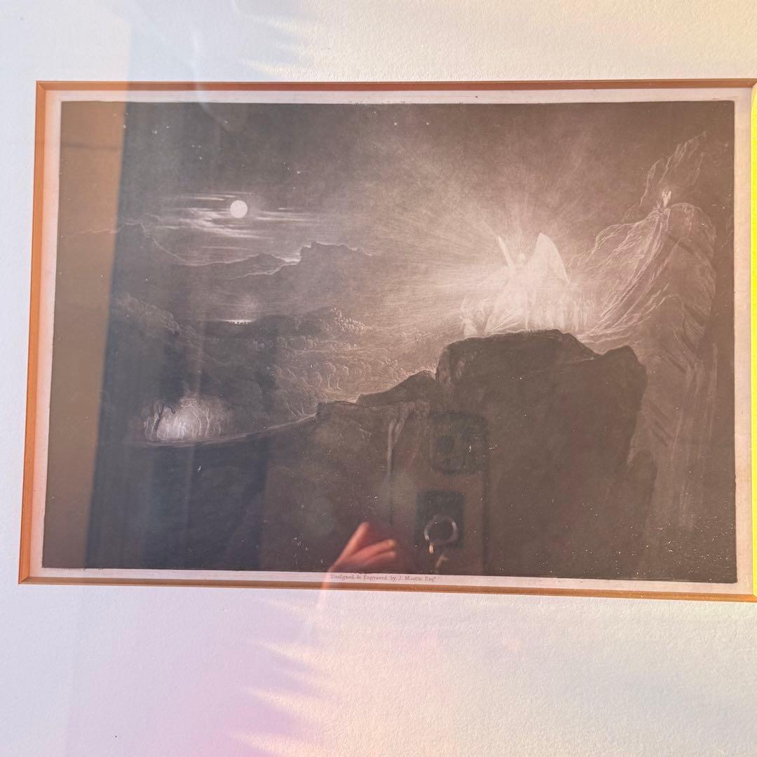 2210様感謝‼️「ジョン・マーティン銅版画 守護天使たちThe Angels