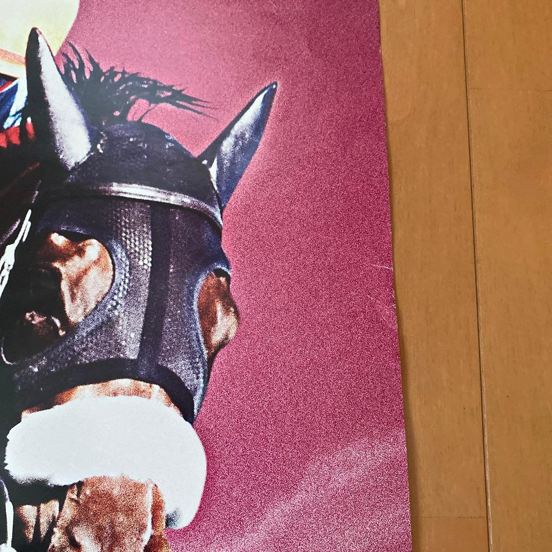 JRA2019オークス東京競馬場アーモンドアイBIGポスターハンカチQUOカード