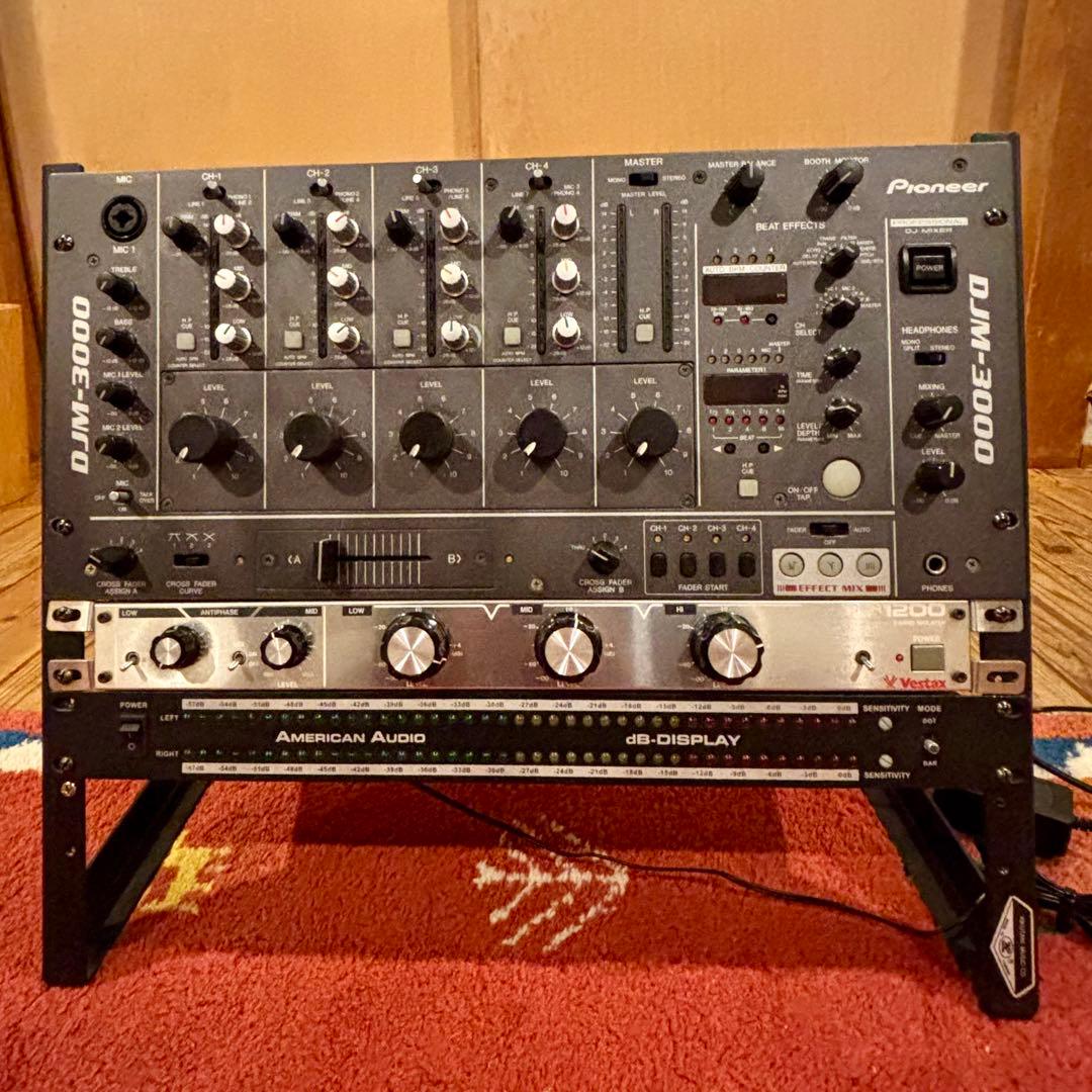 Pioneer DJM-3000 DJミキサー、DCR-1200、他4点セット！