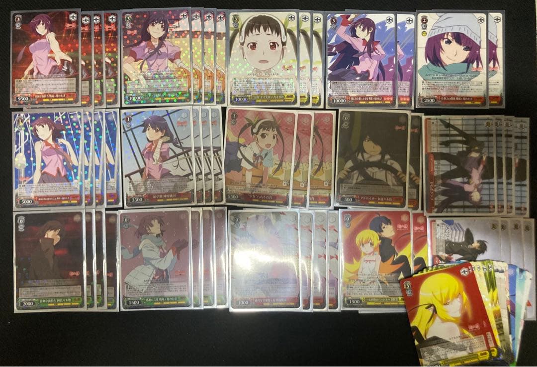 化物語　デッキ　ヴァイス ヴァイスシュヴァルツ　物語シリーズ