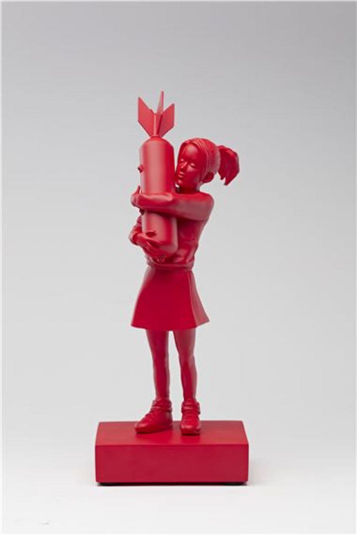 新品 未開封 BOMB HUGGER RED Ver. MEDICOM TOY