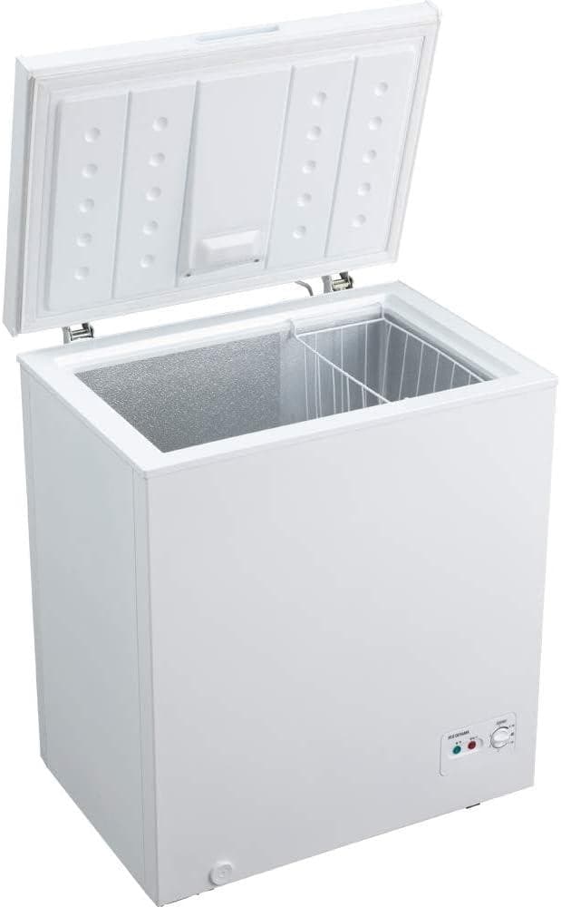 【送料込み】　冷凍庫　１４２Ｌ　アイリスオーヤマ　ＩＣＳＤ－１４Ａ（Ｗ） 中古