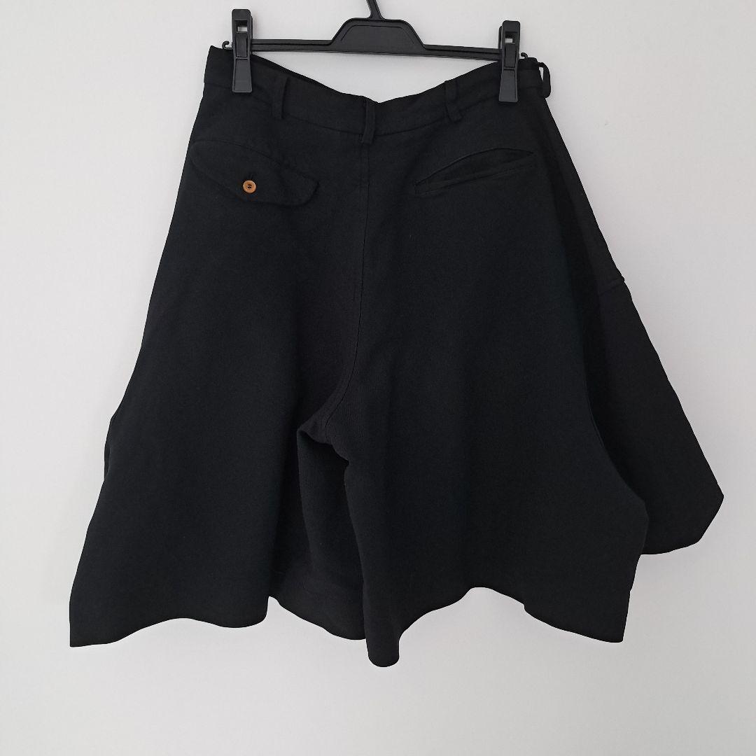 コム・デ・ギャルソン　２０１４　ポリエステル縮絨フレアキュロットパンツ