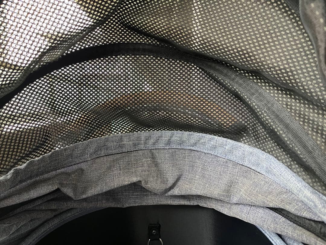 エアバギードーム3 ラージサイズ メランジデニム　追加でお付けする小物増えました