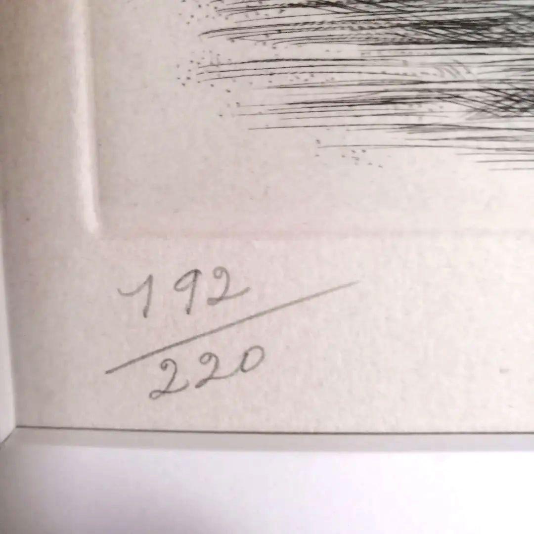 【入手困難】【美術館級】恋人達の版画　Peynet　ペイネ　美品