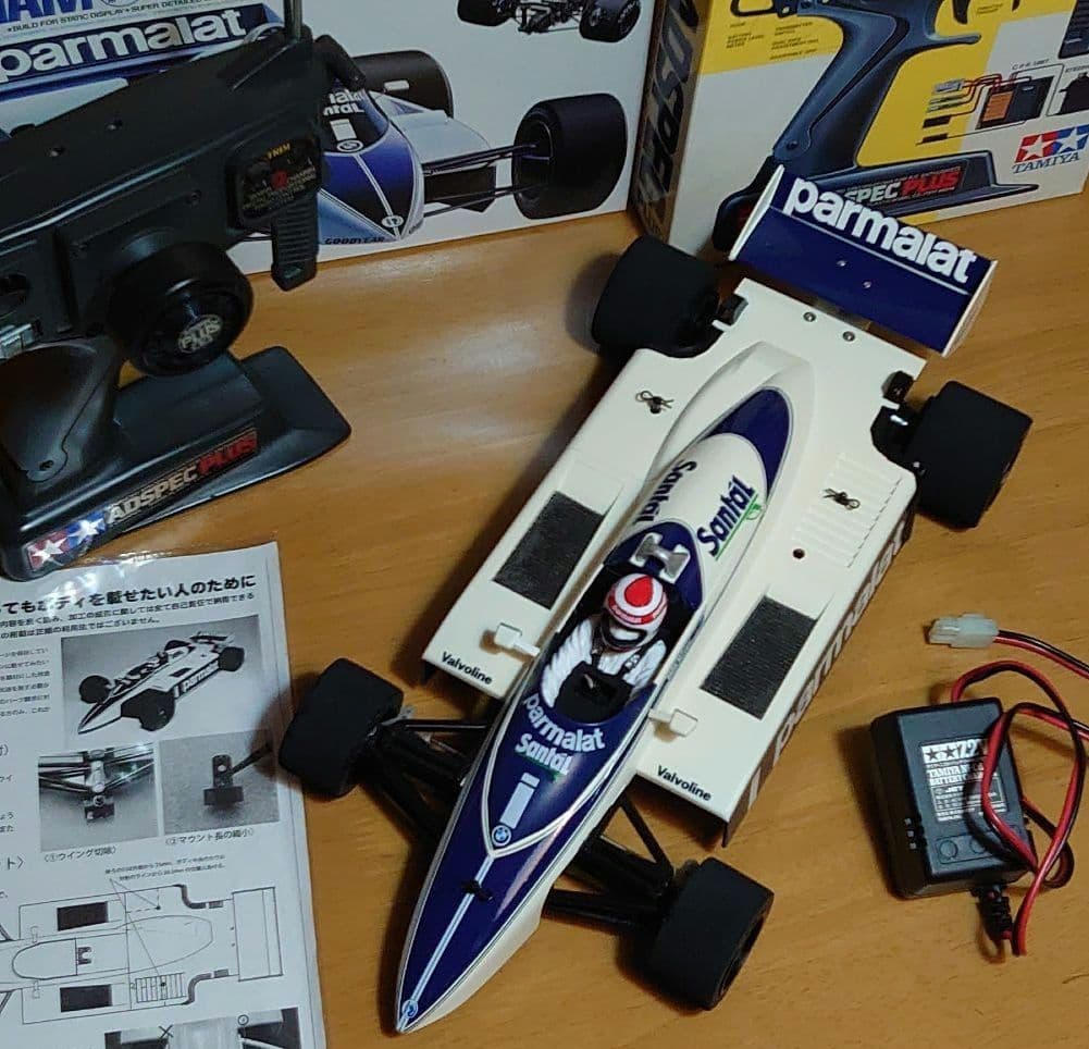 タミヤF103RS＆ブラバムBT50ボディ＆ADSPECプロポ＆バッテリーセット
