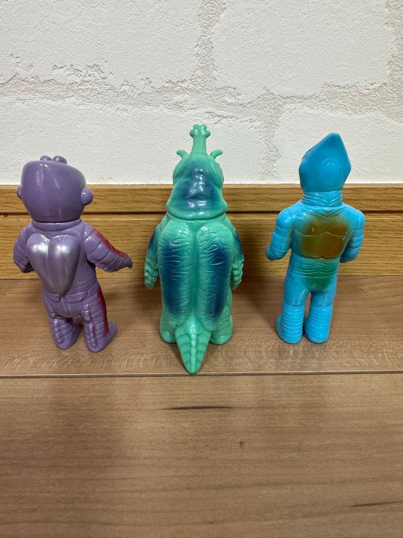 マーミット ミニソフビ 3点セット ジェットジャガー メガロ ナタール人