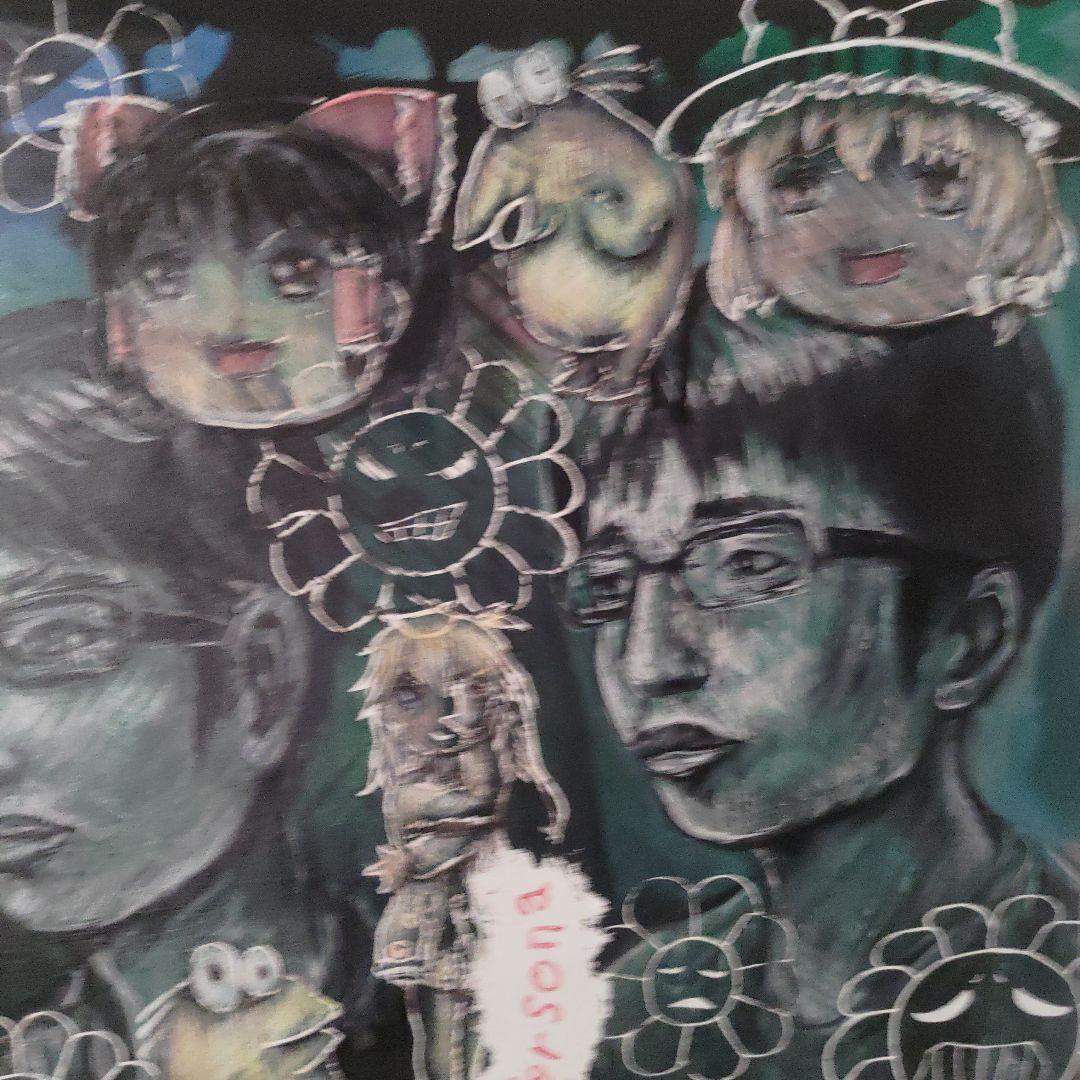 内山田画廊作　絵画（アクリル画）s6号　タイトル未定