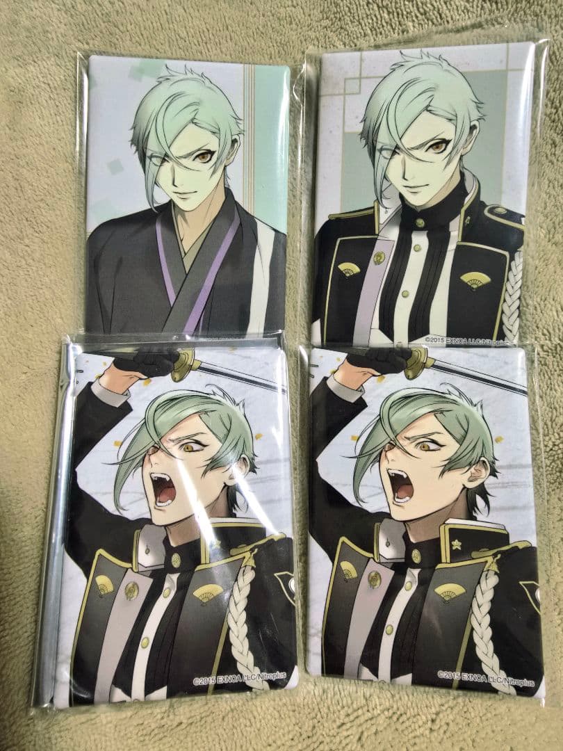 刀剣乱舞 膝丸 スクエア缶バッジ