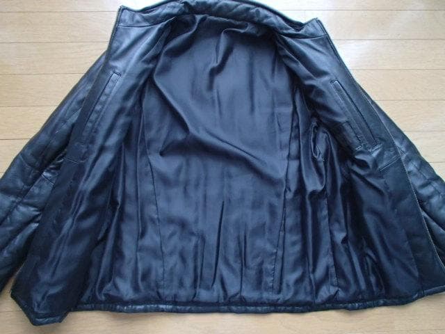 COMME CA DU MODE MEN ラム本革 ダウンジャケット