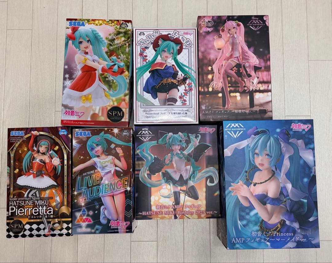 初音ミク フィギュアセット 7体 未開封　03